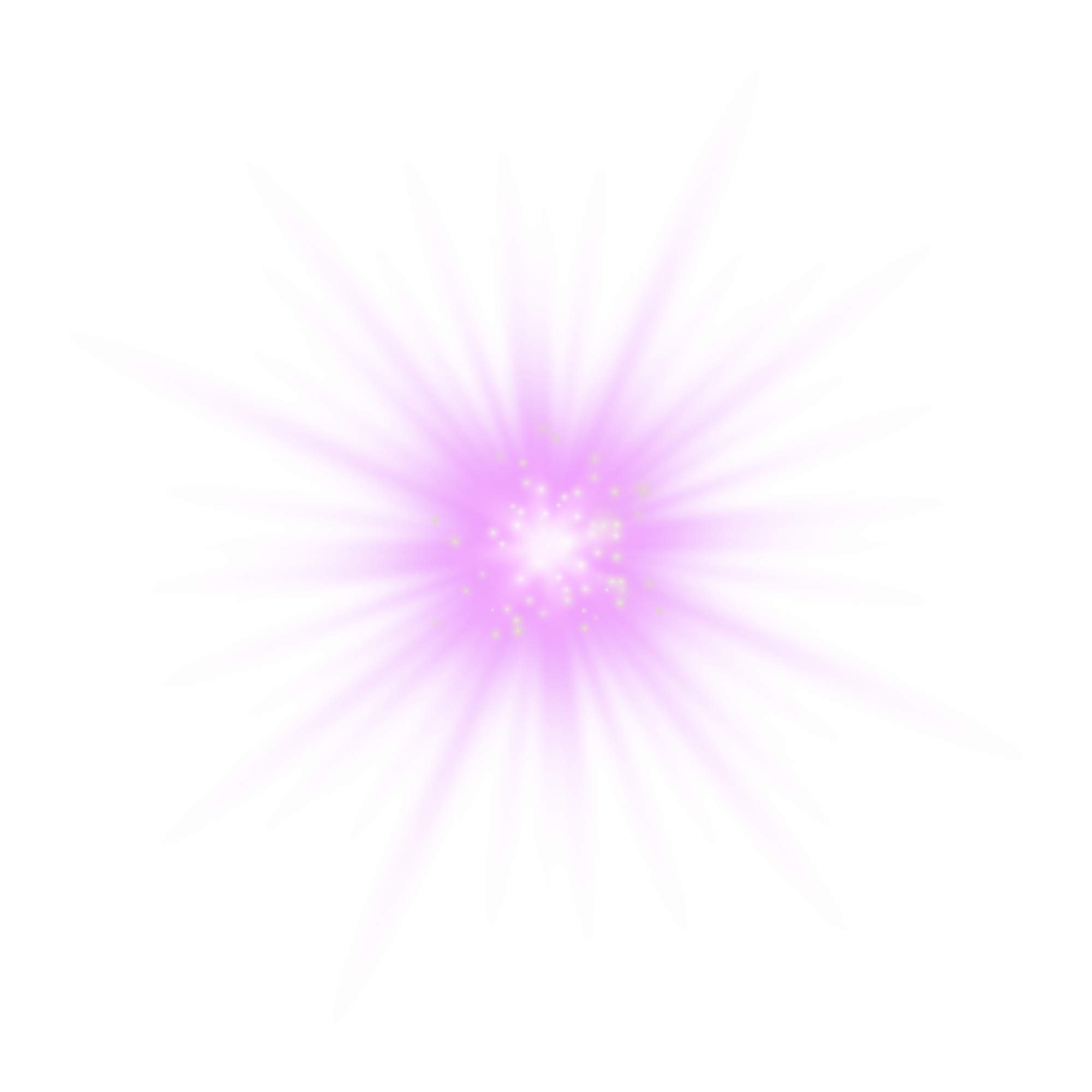 glowing light star